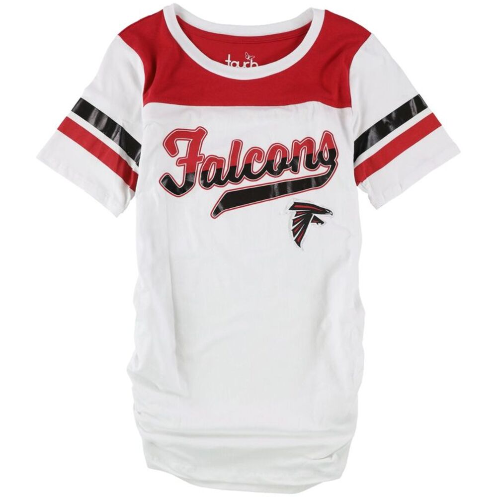 Touch Womens Maternity Atlanta Falcons Graphic T-Shirt, NWT